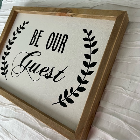 Be Our Guest Sign - Picture 3 of 4